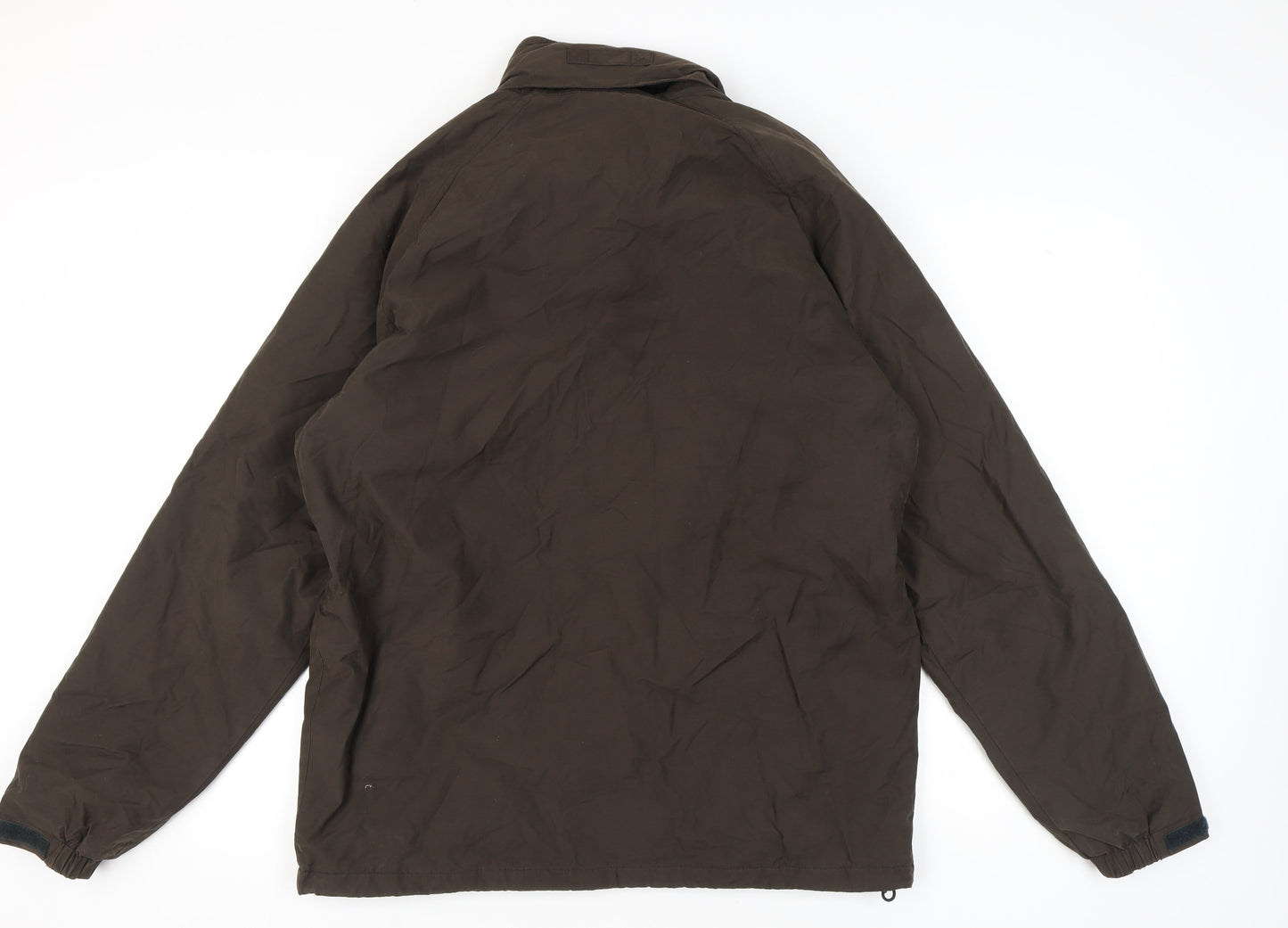 GANT Men's XL Brown Basic Jacket with Zip Pockets