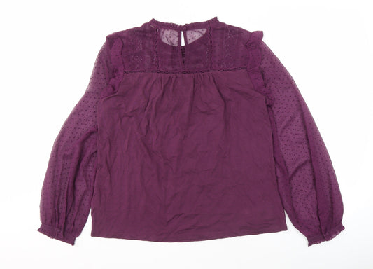 Fat Face Women's Purple Camisole Blouse Size 12