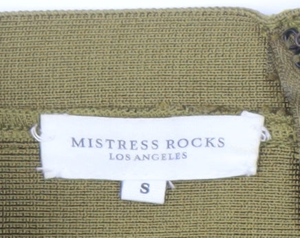 Mistress Rocks Women's Green Pencil Skirt S