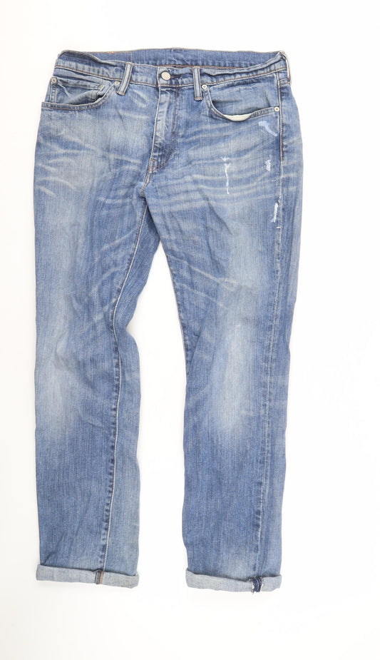 Levi's Men's Blue Slim Straight Jeans Size 34