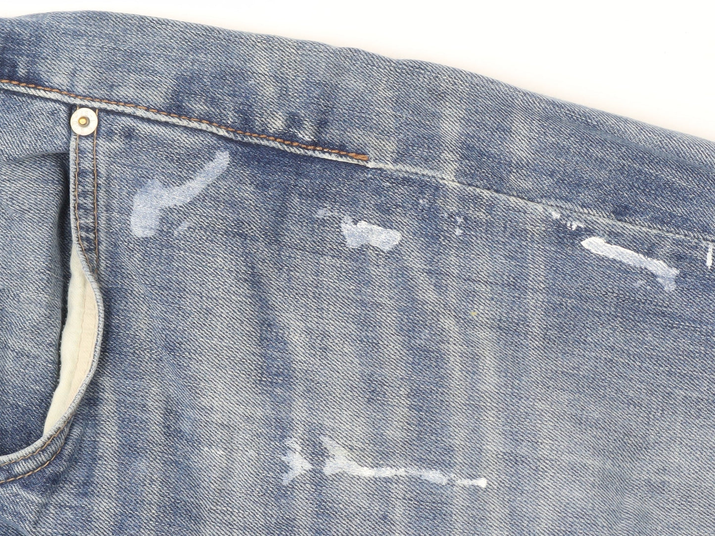 Levi's Men's Blue Slim Straight Jeans Size 34