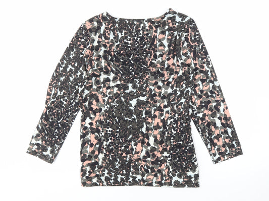 Womens UK Size 12 Laura Ashley Multicoloured Polyester Blend Blouse