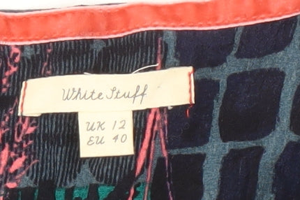 White Stuff Women's Multicoloured Viscose Dress