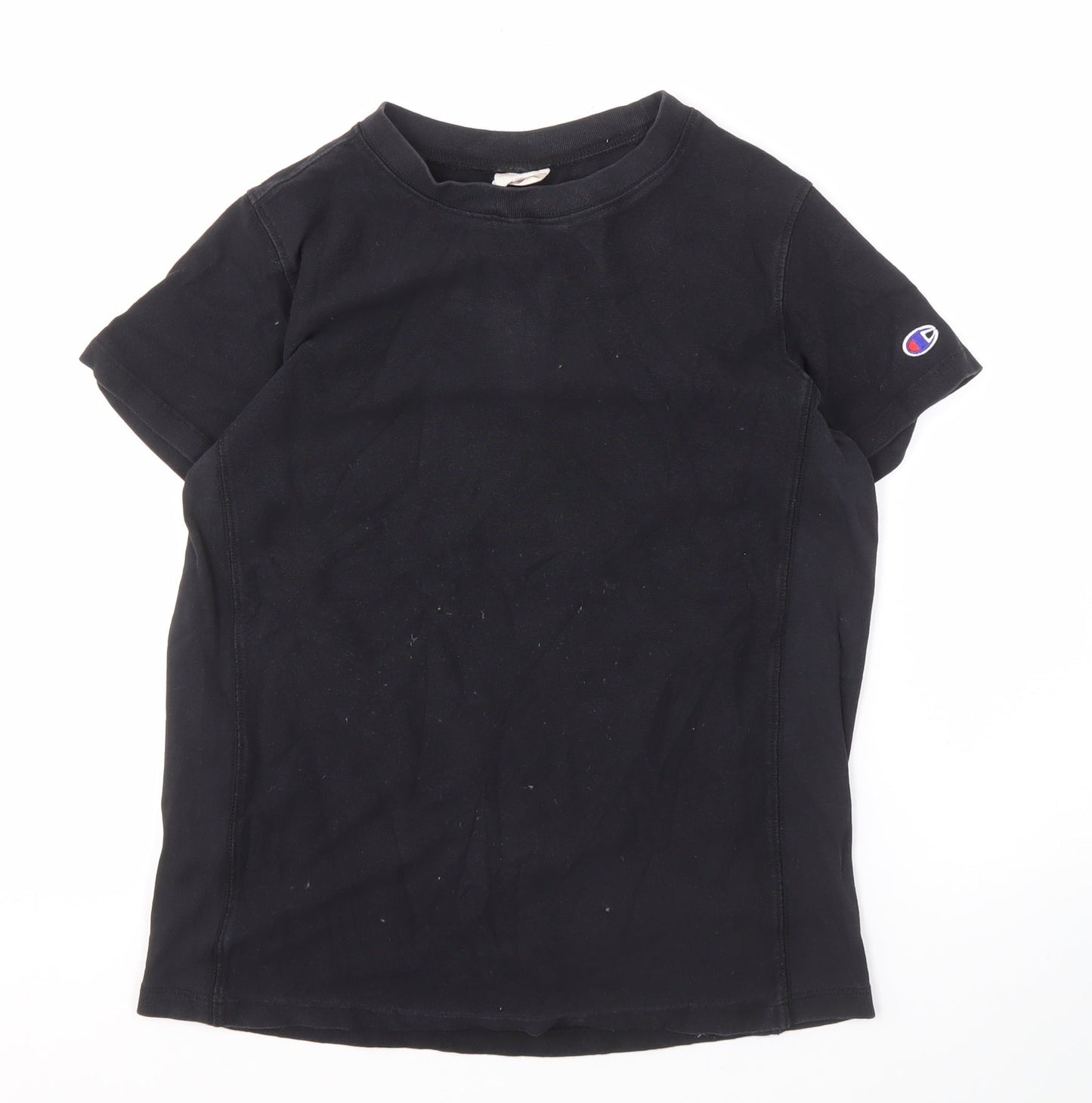 Champion Men's Black Medium Short Sleeve T-Shirt