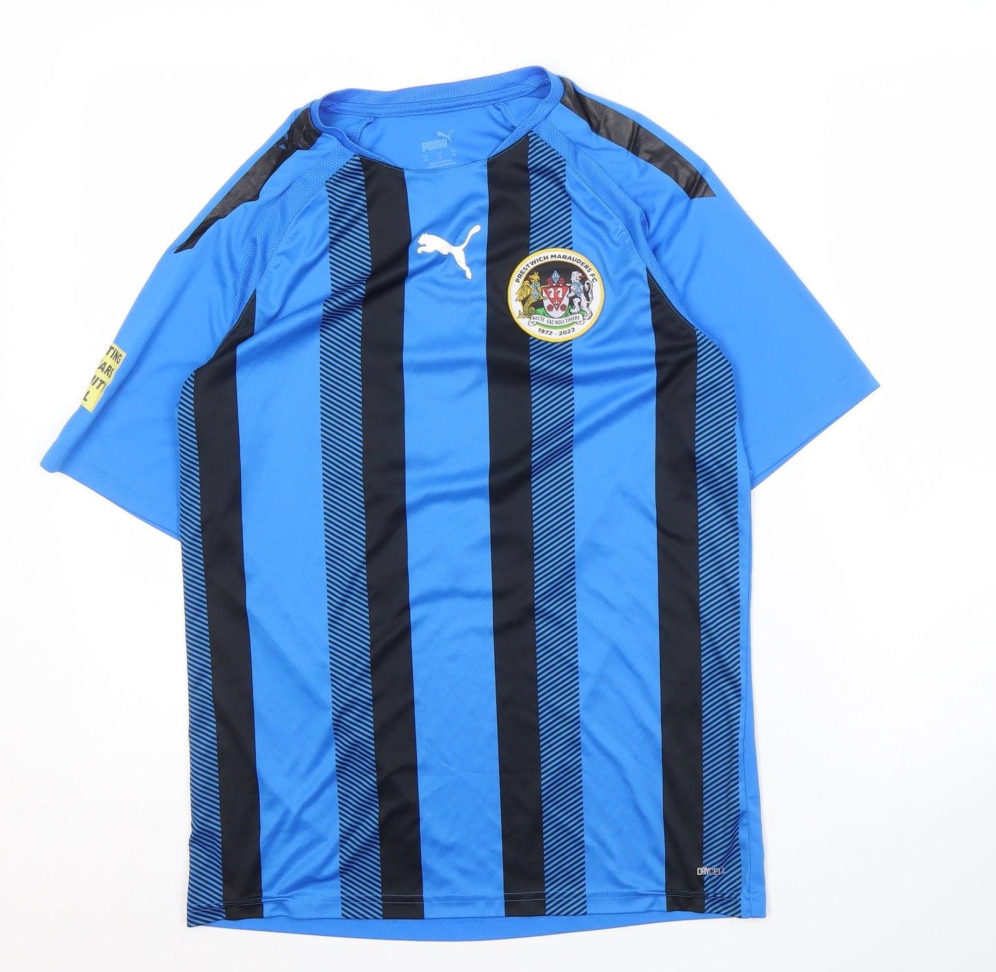 Puma Men's Blue Football Jersey M