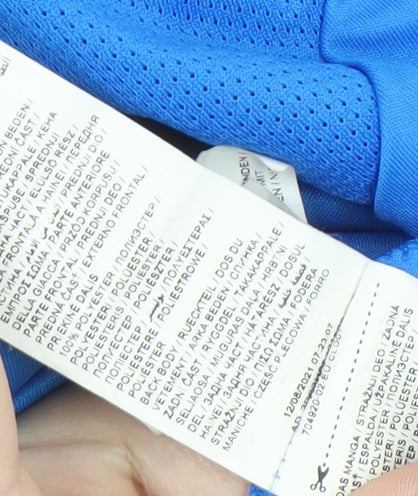 Puma Men's Blue Football Jersey M