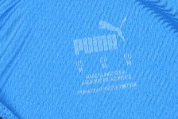 Puma Men's Blue Football Jersey M