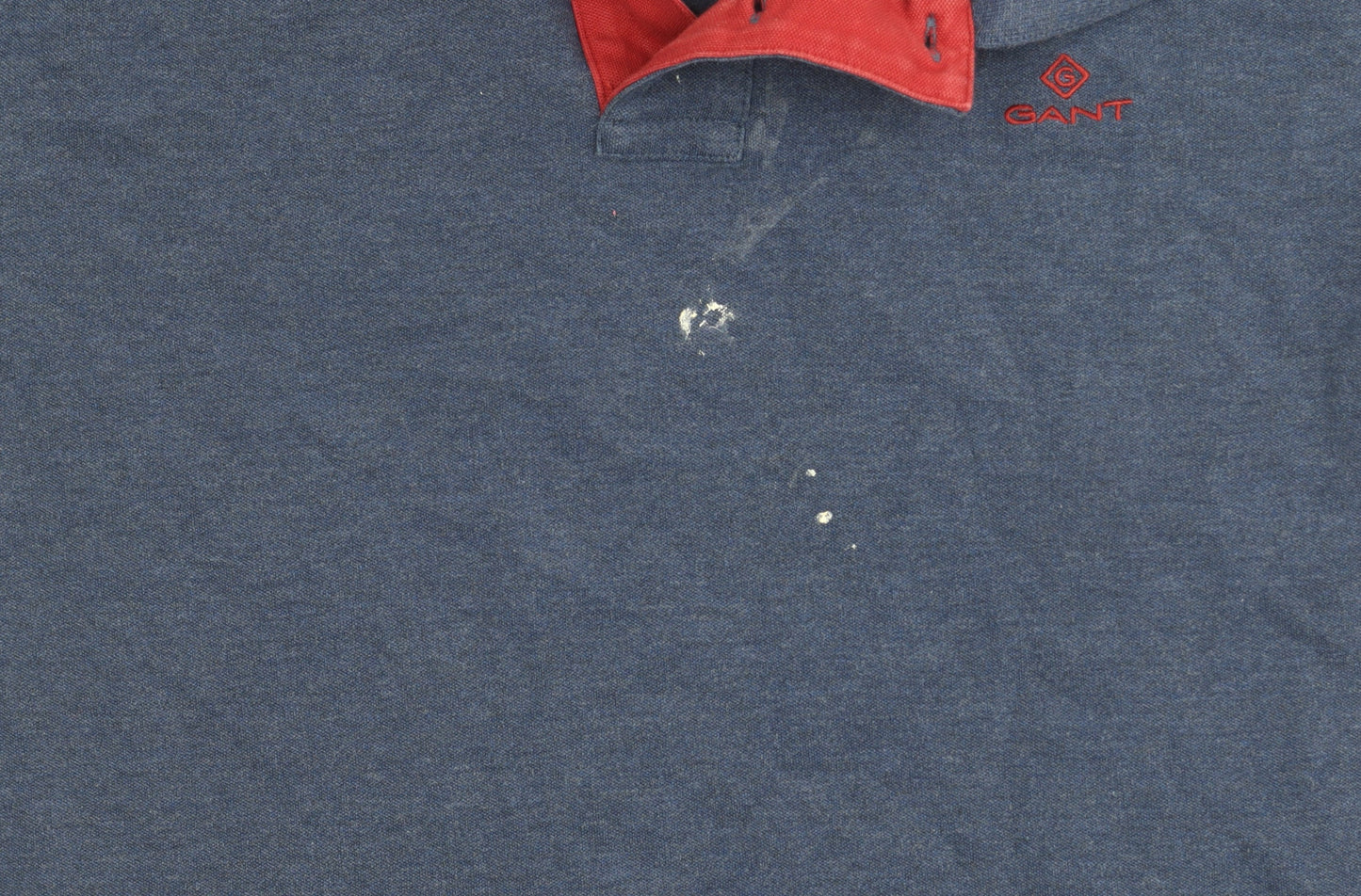 Gant Men's Blue M Polo Shirt - Cotton Blend Casual