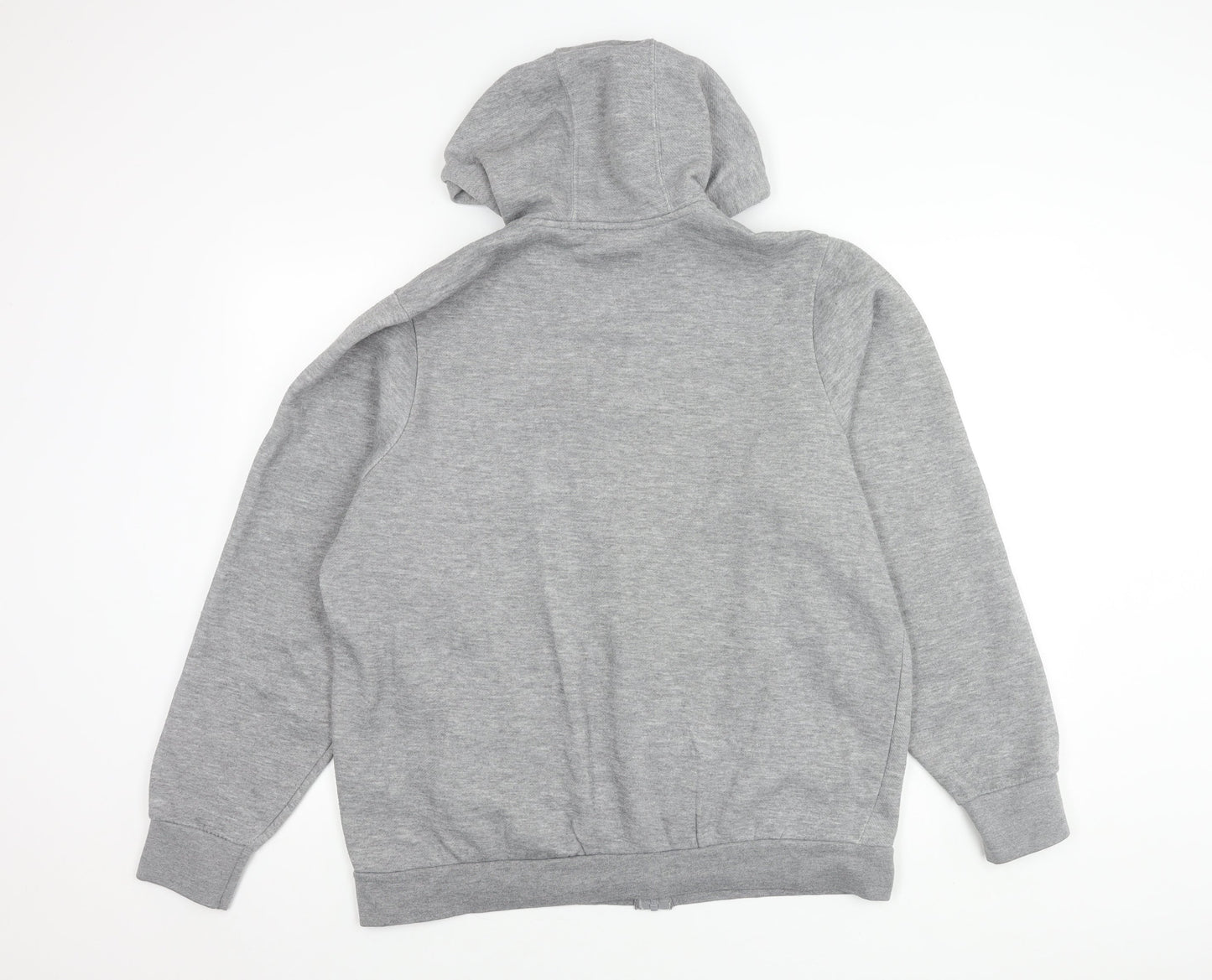 Slazenger Men's Grey Hooded Basic Jacket L