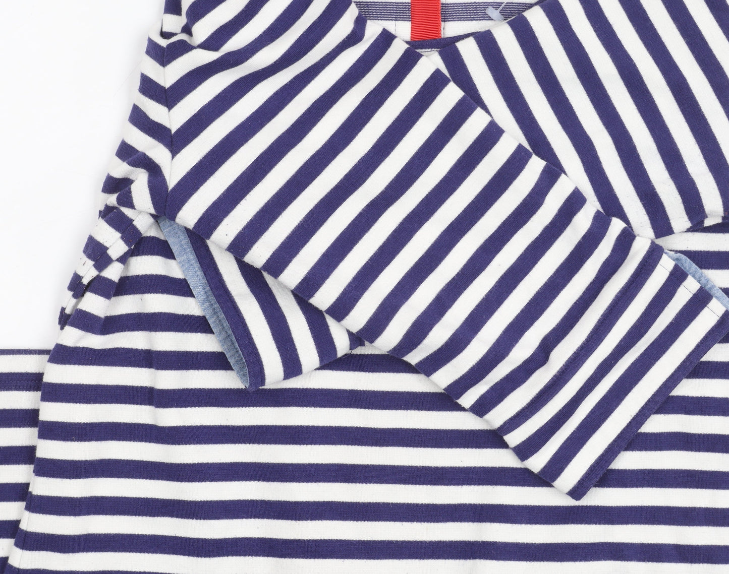Joules Women's Blue Striped Dress, UK 10, Casual Spring