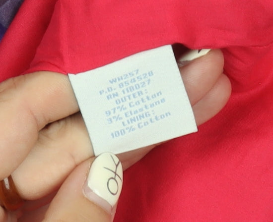 Boden Women's Multicoloured Striped Shift Dress Size 12