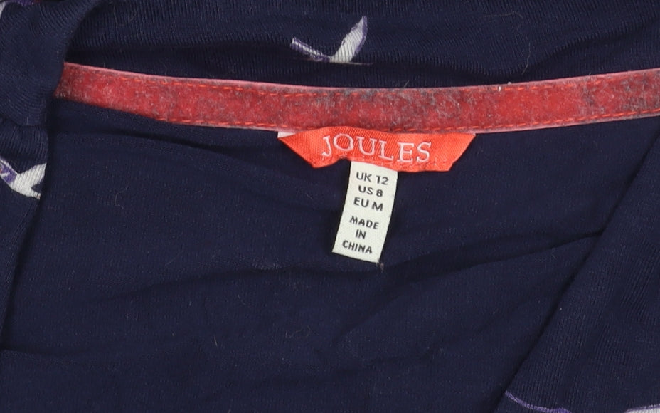 Joules Women's Blue Wrap Dress Size 12