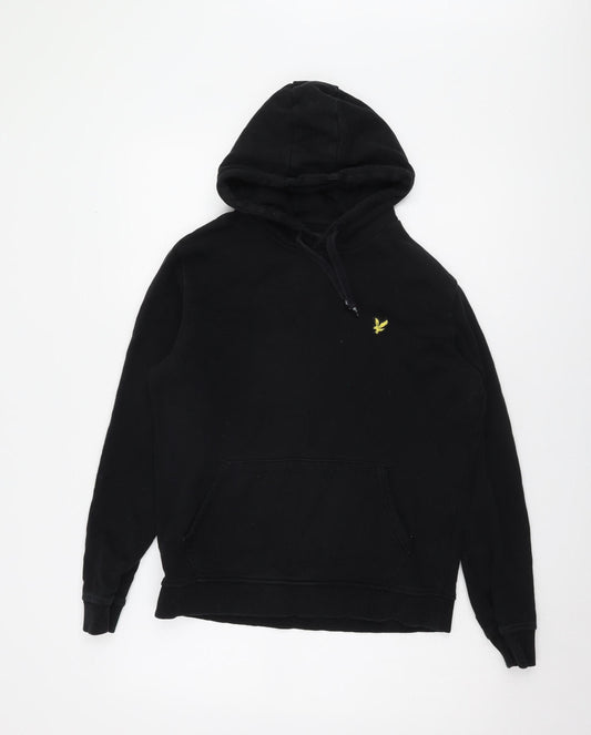 Lyle & Scott Men's Black Pullover Hoodie M