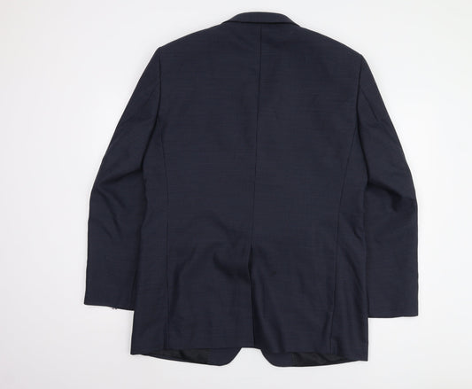 Charlton Gray Men's Blue Blazer 42R Jacket Formal
