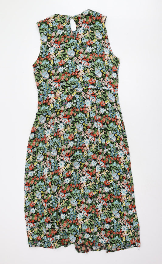 Marks and Spencer x Ghost Women's Floral Dress, Size 14