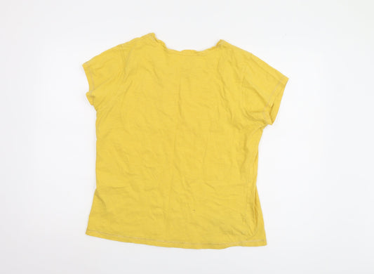 Harry Potter Teens Yellow T-Shirt in Plus Size 14-16