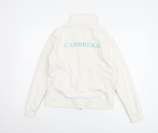 Skinfit White Cotton Unisex Jacket M Long Sleeve Casual