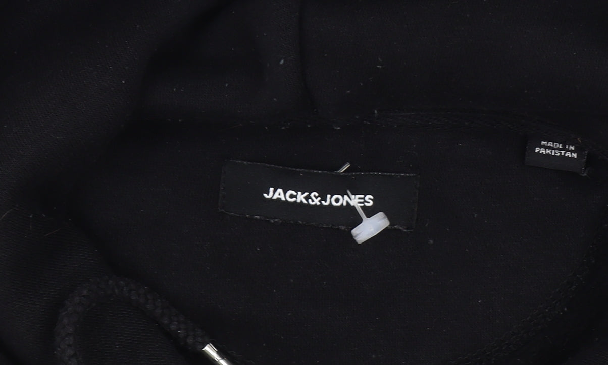 Jack & Jones Men's Black S Pullover Hoodie