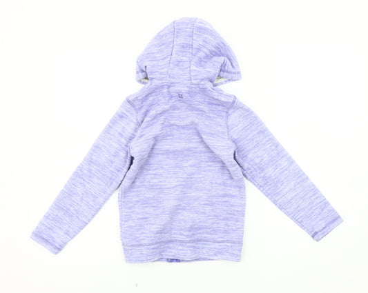 Mountain Warehouse Girls Purple Hooded Jacket 7-8 Years
