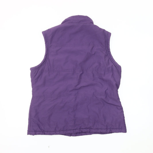 Weird Fish Women's Purple Waistcoat Size 14