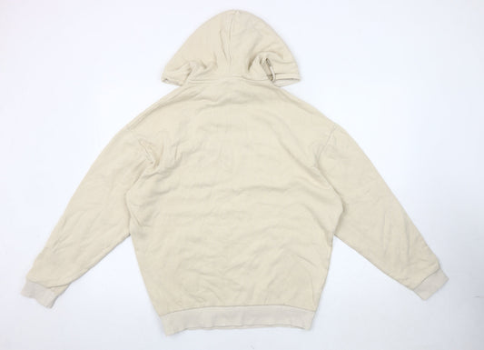 ASOS DESIGN Beige Women's 2XS Pullover Hoodie