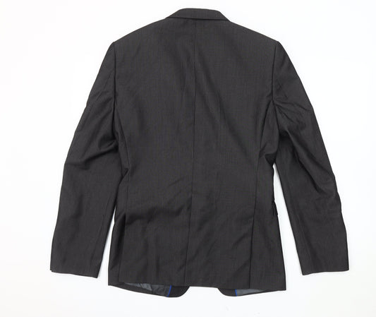 Next Men's Grey Blazer, Size 36 Regular Fit