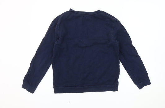 River Island Boys Blue Pullover Sweatshirt 11-12 Years
