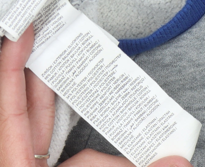 Puma Men's Grey Pullover Sweatshirt - M