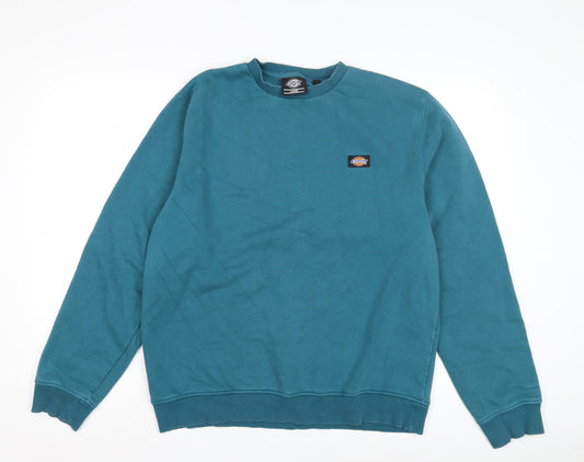 Dickies Men's Blue Pullover Sweatshirt Size L