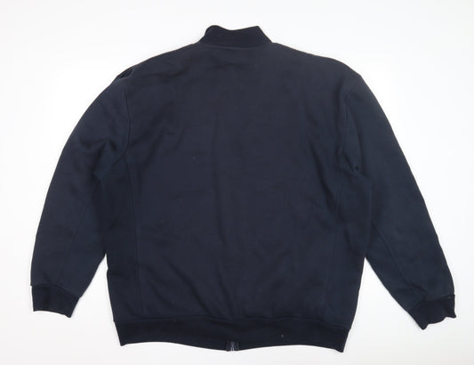 Slazenger Men's Black 2XL Full Zip Sweatshirt