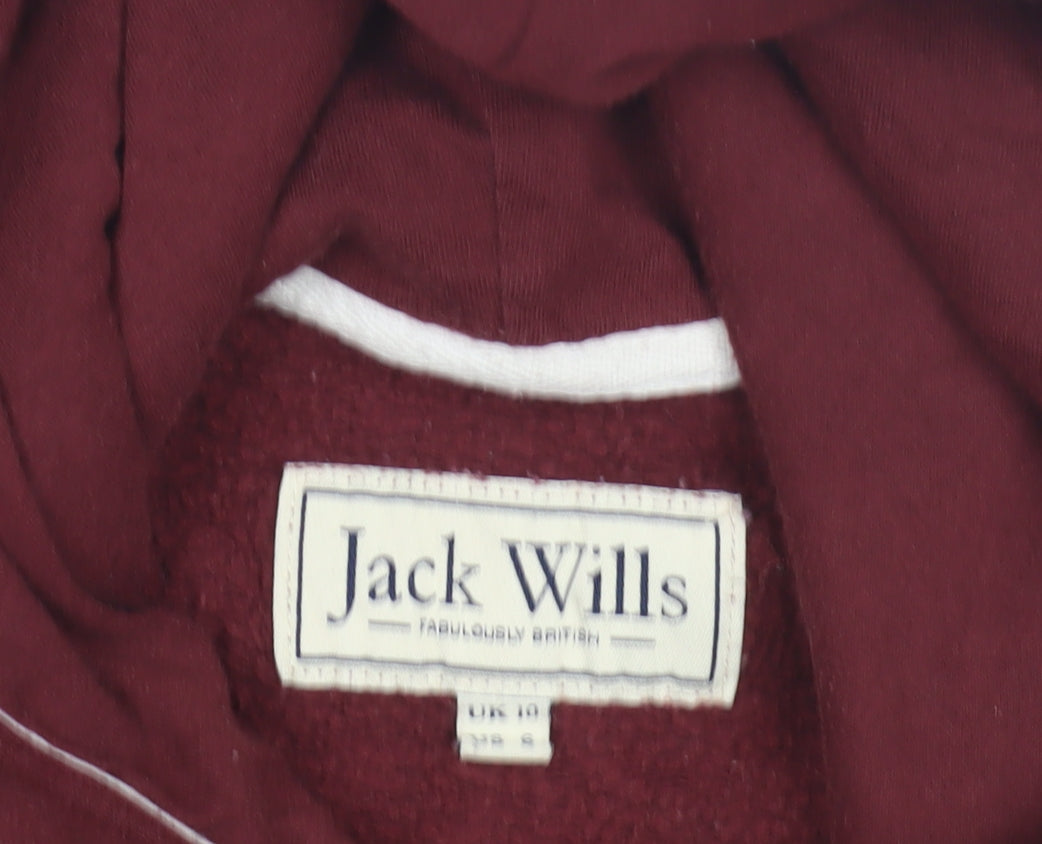 Jack Wills Women’s Red Small Pullover Hoodie