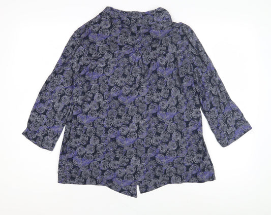 Fat Face Women’s Blue Floral Jacket Size 12