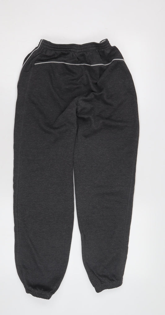 Slazenger Boys Black Jogger Trousers 13 Years