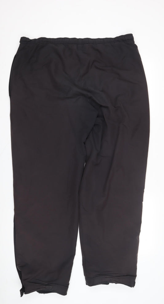 Nike Men's Black Jogger Trousers - Elastic Waist Casual