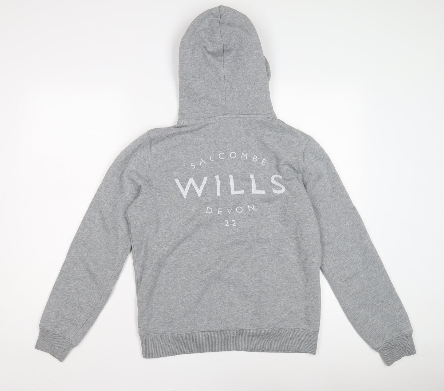 Jack Wills Women's Grey Pullover Hoodie Size 12