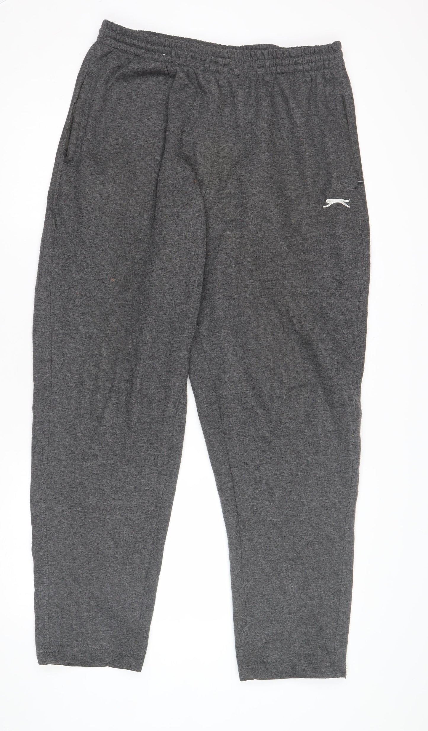 Slazenger Men's Grey Jogger Trousers 2XL Gym Wear