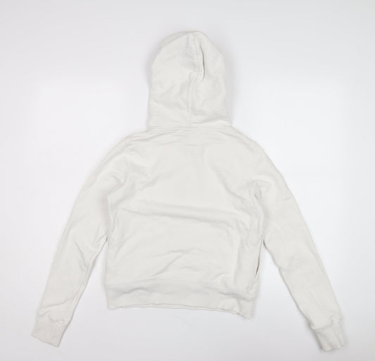 Nike Women's White Pullover Hoodie Size 8