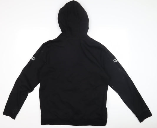 Boss Men's Black Full Zip Hoodie - Size Regular