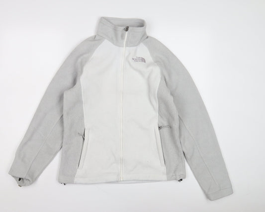 The North Face Women's Grey Fleece Jacket M