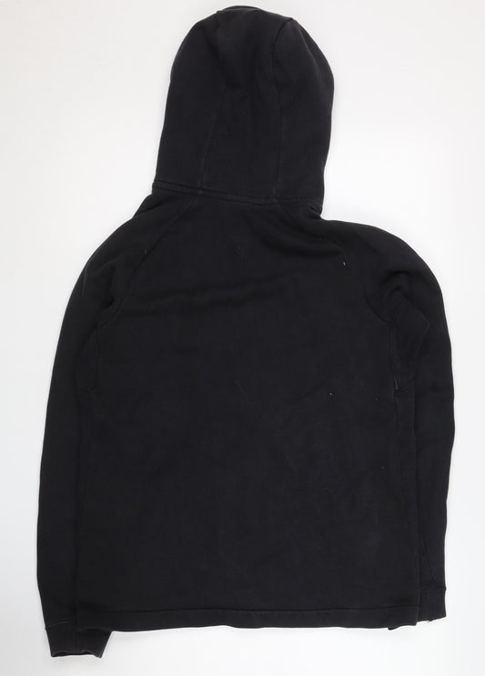 Nike Men's Black Full Zip Hoodie, Size M