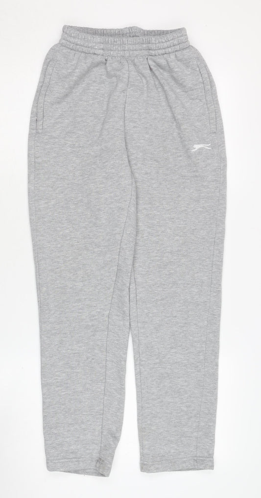 Slazenger Men's Grey Sweatpants S - Activewear Trousers