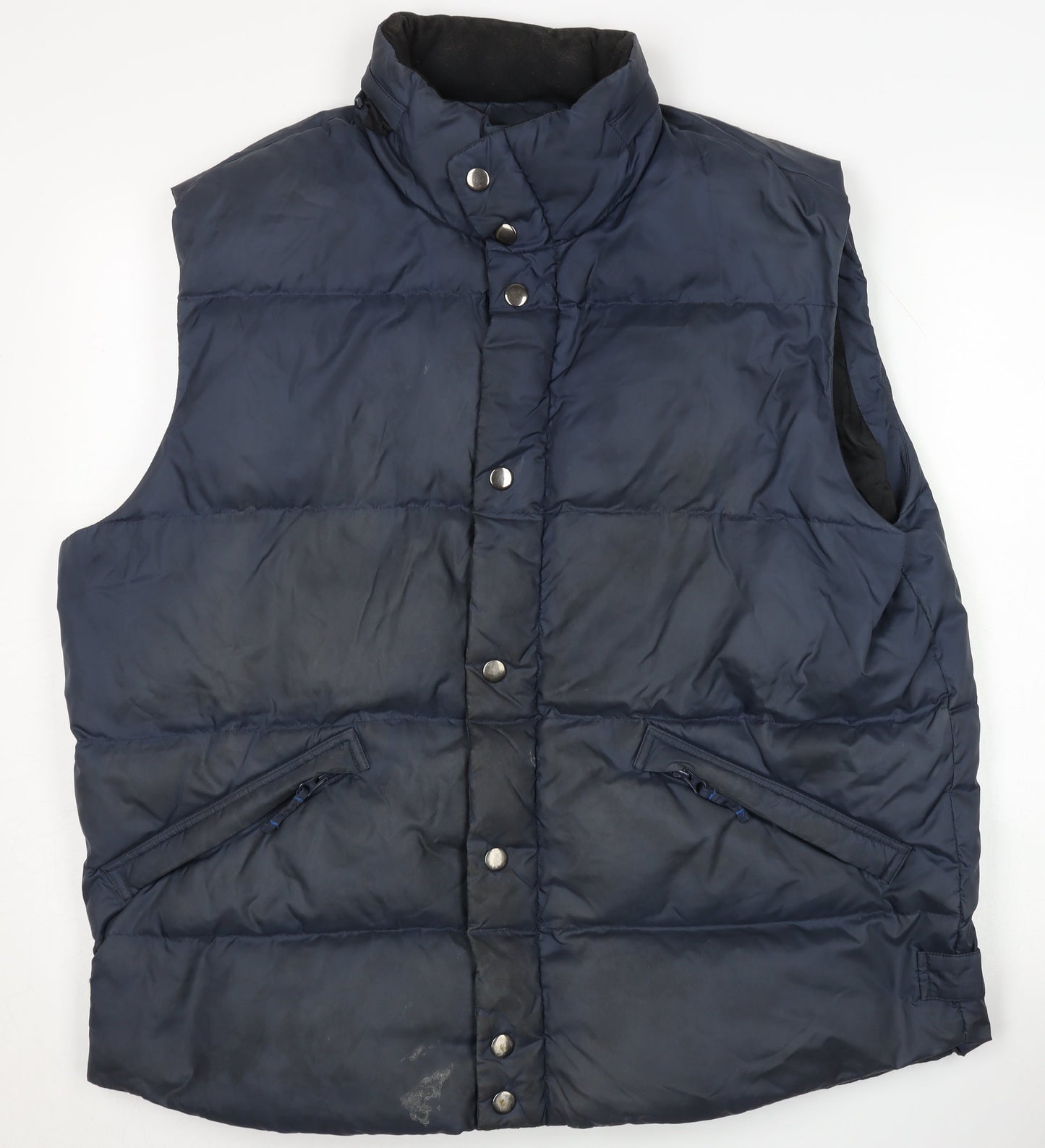 Austin Reed Men's Blue Puffer Waistcoat L