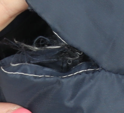 Austin Reed Men's Blue Puffer Waistcoat L