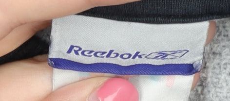 Reebok Men’s Grey Pullover Sweatshirt Medium