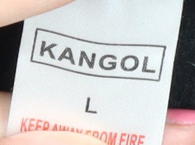 Kangol Men's Black L Basic Jacket, Cotton, Casual