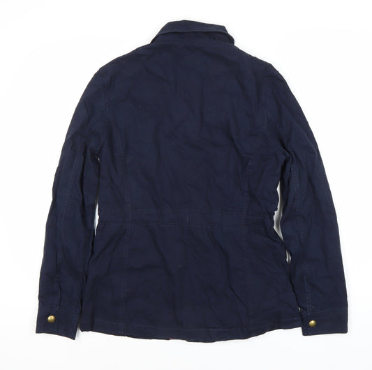 Joules Women's Navy Blue Anorak Jacket Size 12
