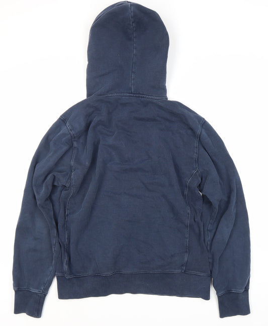 Champion Men's Blue Pullover Hoodie, Large