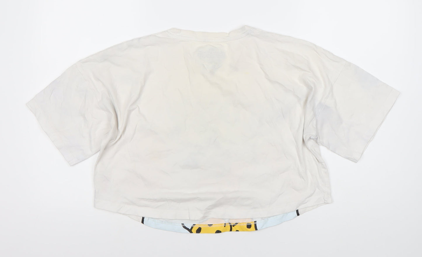 Levis Strauss Women’s White Cropped T-Shirt
