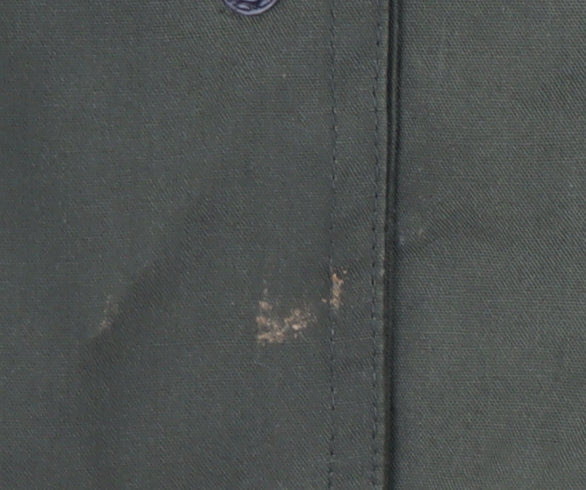 Champion Men's Green Waistcoat L Casual Zip Pockets