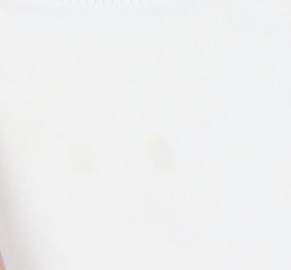 Disney Mickey Mouse Unisex White T-Shirt Size 10